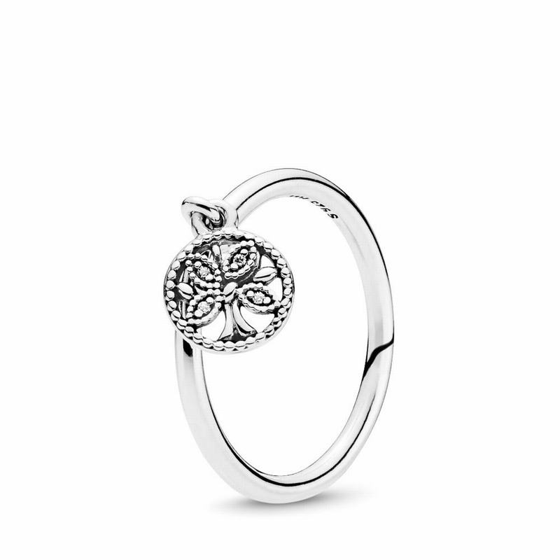 Pandora Tree of Life Stackable Ring NZ, Sterling Silver (841790-CJU)